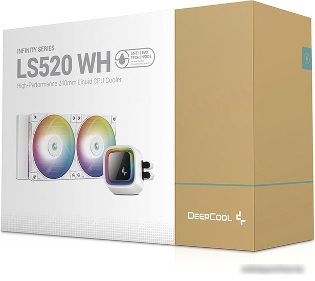 Кулер для процессора DeepCool LS520 WH R-LS520-WHAMNT-G-1 - фото 3 - id-p208661020