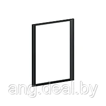Matrix Фасад рамочный 716х596 под стекло, отделка черная (покраска)