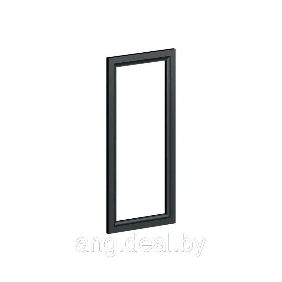 МИЛАН Фасад рамочный 956х446 под стекло, отделка черная (покраска) - фото 1 - id-p208652478