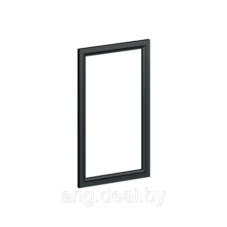 МИЛАН Фасад рамочный 956х596 под стекло, отделка черная (покраска) - фото 1 - id-p208652479