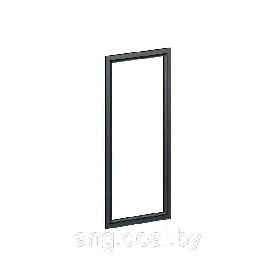 МИЛАН Фасад рамочный 1316х596 под стекло, отделка черная (покраска) - фото 1 - id-p208652481
