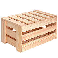 Millwood Ящик декоративный деревянный 37х20 см с крышкой, без покрытия
