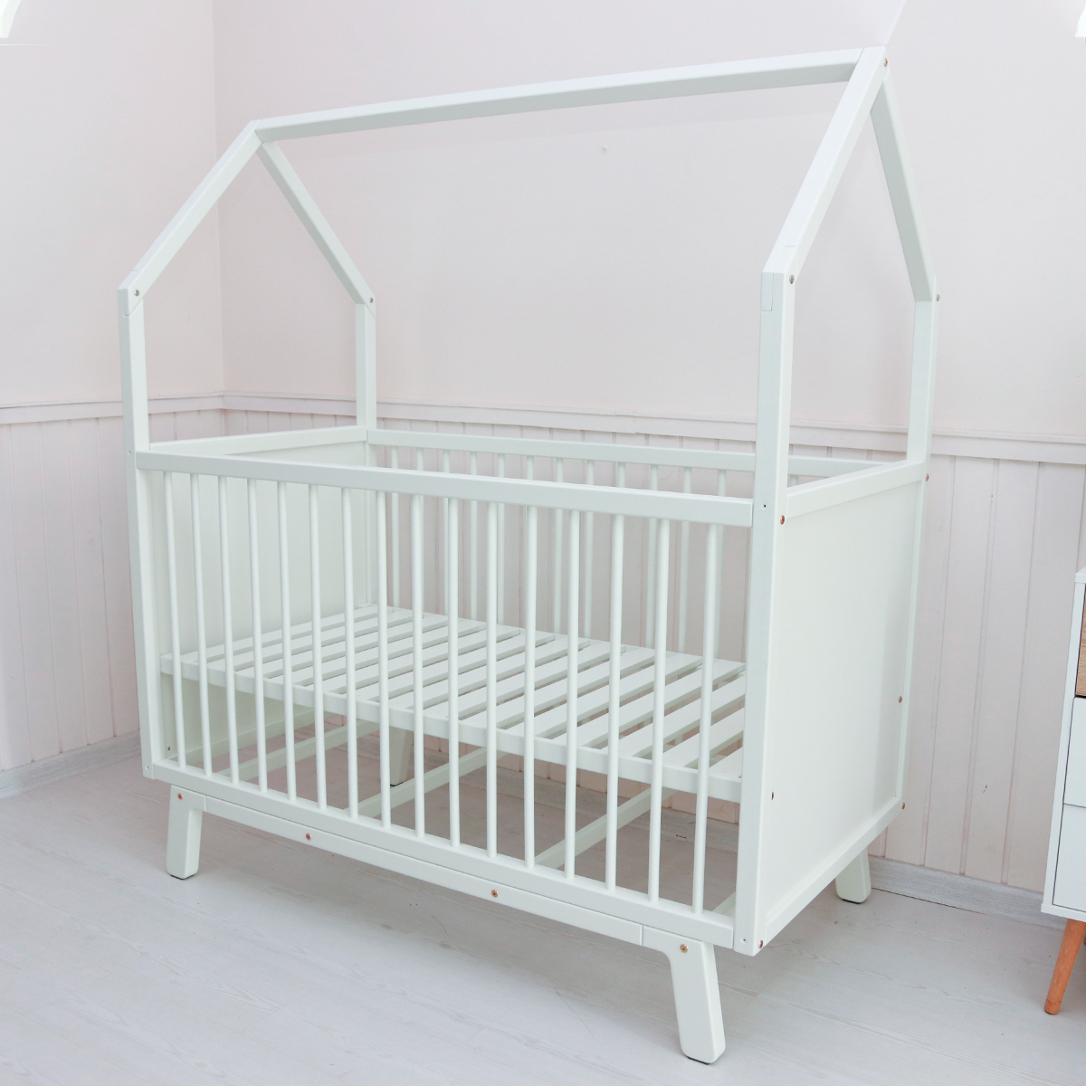 Millwood Детская кровать-домик Sweet Dreams 1 (1400х700) Сосна натуральная - фото 3 - id-p208666014