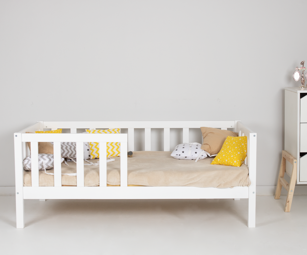 Millwood Детская кровать Sweet Dreams 4 (1600х800) Белый - фото 3 - id-p208666030