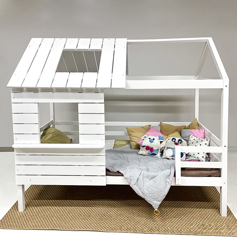 Millwood Детская кровать-домик Roxy Сосна белая - фото 8 - id-p208665245