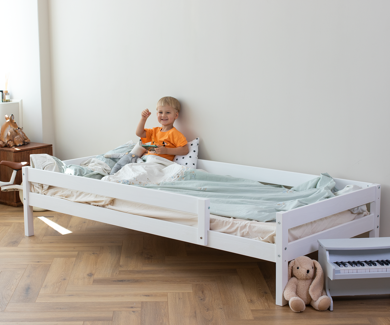 Millwood Детская кровать Sweet Dreams - 1900 (1600х800) Сосна белая - фото 1 - id-p208665249