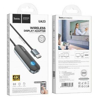 HDMI приемник для передачи беспроводного экрана MiraScreen Hoco UA23 4K 30 Гц - фото 4 - id-p206983610