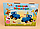 Детская интерактивная музыкальная игрушка Синий трактор со светом звуком. Герои мультфильма "Едет трактор", фото 3