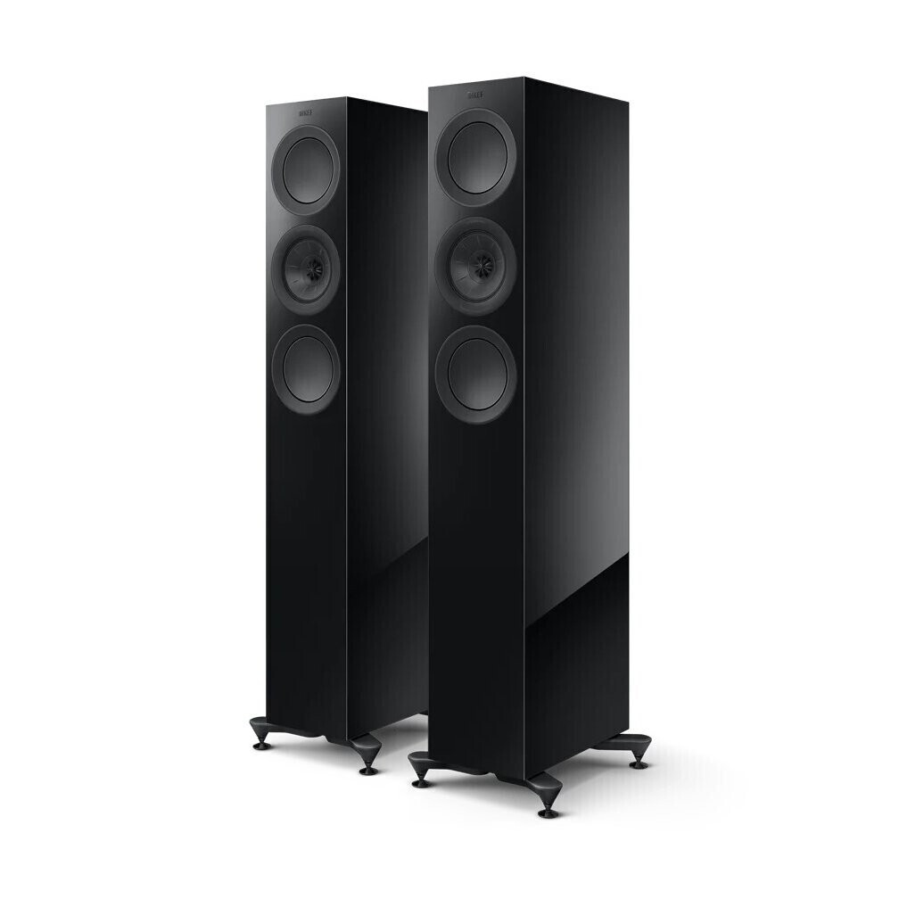 Акустическая система KEF R5 Meta Black Gloss - фото 1 - id-p208667982