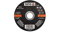 Круг отрезной по металлу 125х3,2х22мм "Yato" YT-6110