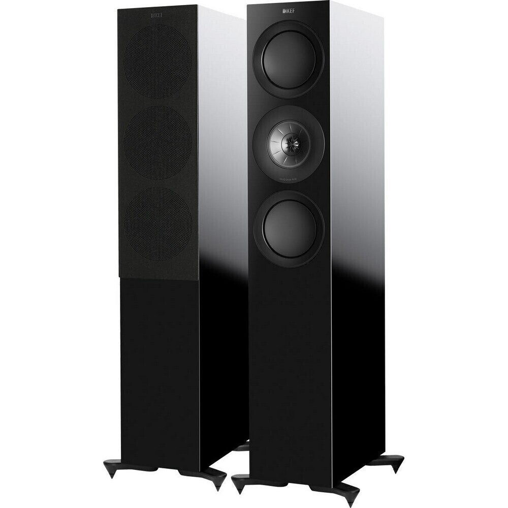 Акустическая система KEF R7 Black single - фото 1 - id-p208674541