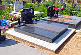 КЛАССИЧЕСКОЕ ДВОЙНОЕ НАДГРОБИЕ С ПОДХОРОНЕНИЕМ, фото 2