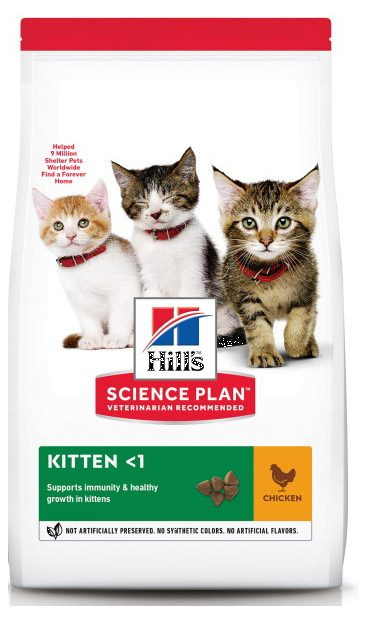 Hill's Science Plan Kitten (курица), 3 кг - фото 1 - id-p208677646