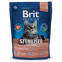 Brit Premium Sterilised Cat (Лосось), 2 кг