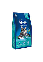 Brit Premium Sensitive Cat (Ягненок), 8 кг