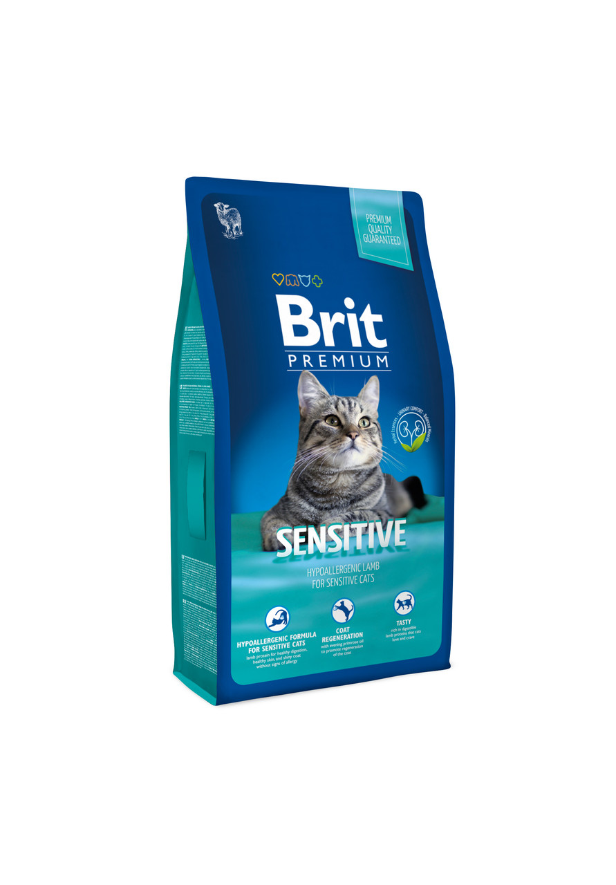 Brit Premium Sensitive Cat (Ягненок), 8 кг - фото 1 - id-p208675666