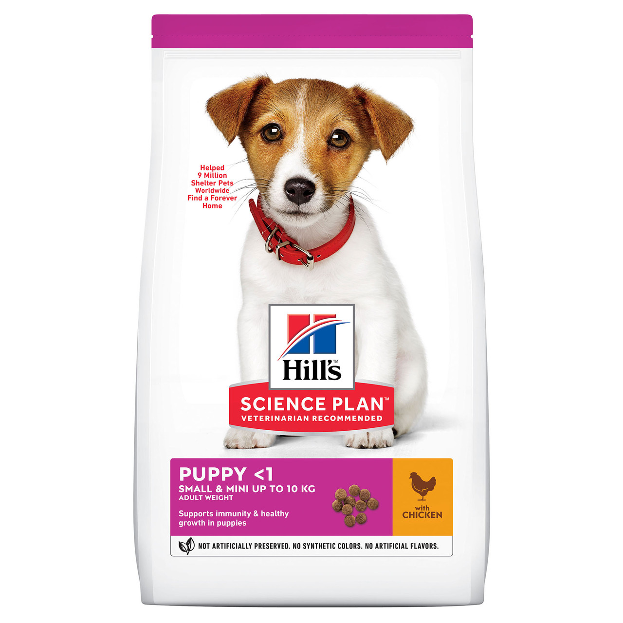 Hill's Science Plan Small & Mini Puppy (курица), 3 кг - фото 2 - id-p208677664