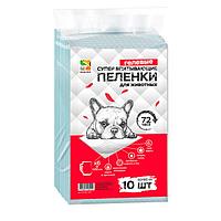 Пеленки для собак Four Pets 60х60 см, 10 шт