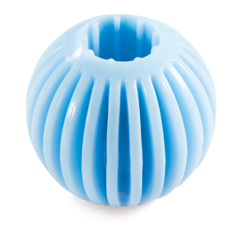 Игрушка для щенков "Мяч" голубой, d5,5 см - фото 1 - id-p208678672