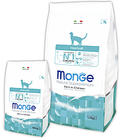 Monge Hairball cat (курица), 1,5 кг