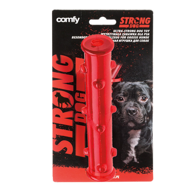 Игрушка для собак COMFY STRONG палка с шипами из супер прочной резины красная - фото 1 - id-p208675752
