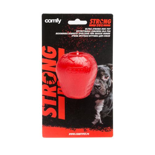 Игрушка для собак COMFY STRONG клубника из супер прочной резины для лакомств красная - фото 1 - id-p208675753