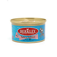 Berkley №3 для кошек с тунцом и лососем, 85 г