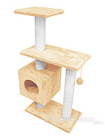 Cat House Игровой комплекс "Буран" бежевый (хлопок), 106 см