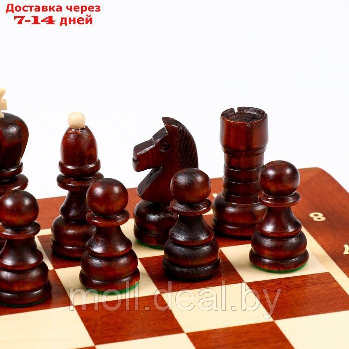 Шахматы "Жемчуг", 40.5 х 40.5 см, король h=8.5 см, пешка h-5 см - фото 5 - id-p208642084