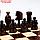 Шахматы "Королевские", 49 х 49см, король h=12 см , пешка h-6 см, фото 5
