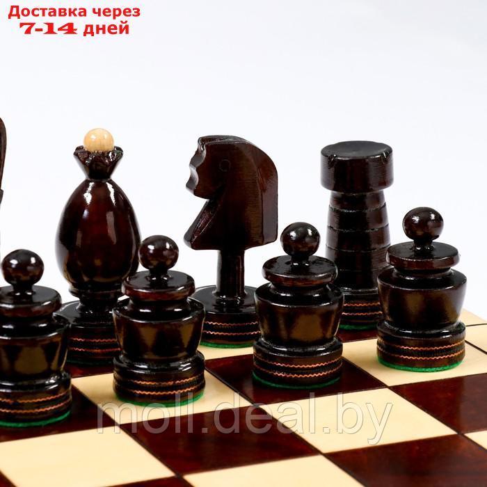 Шахматы "Королевские", 49 х 49см, король h=12 см , пешка h-6 см - фото 5 - id-p208642085