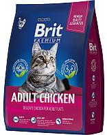 Brit Premium Adult Cat (Курица), 2 кг