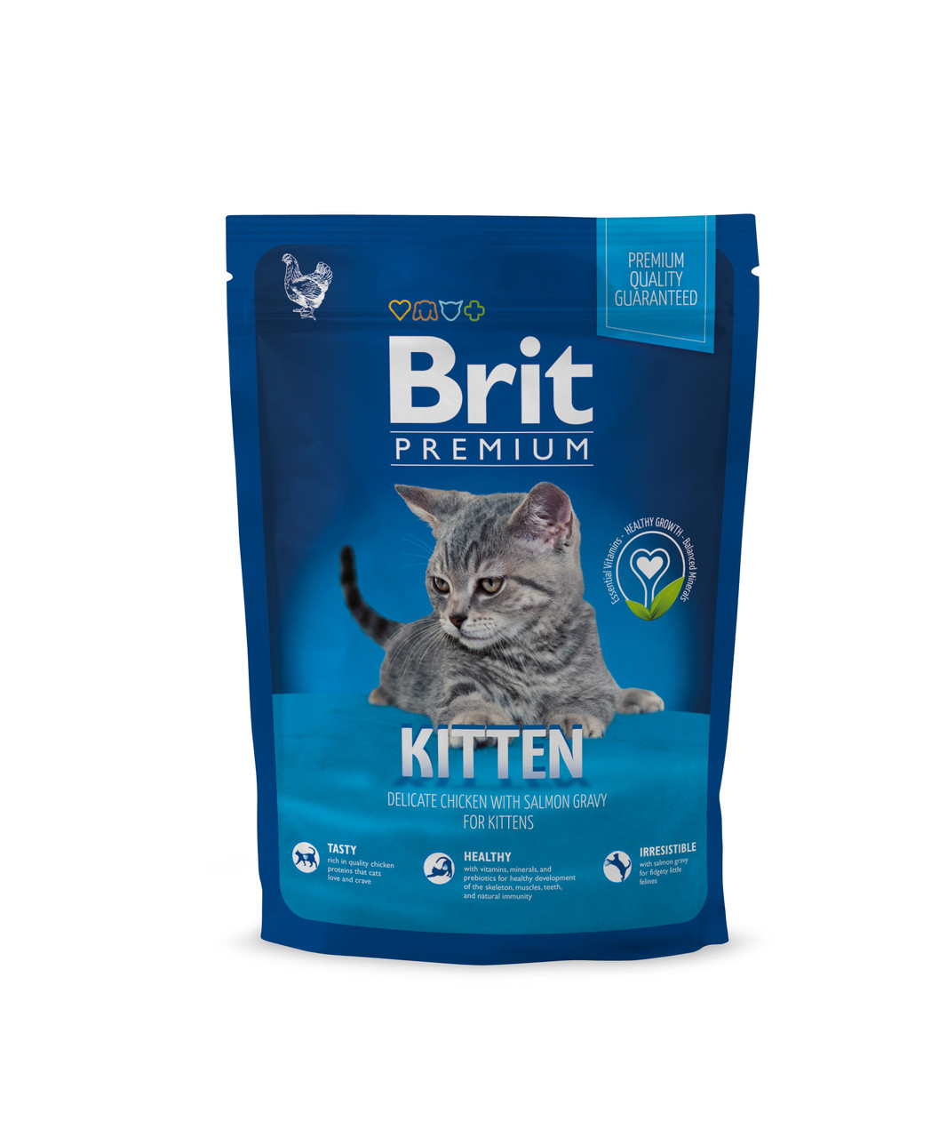 Brit Premium Kitten (Курица), 2 кг - фото 4 - id-p208676189