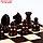 Шахматы "Королевские", 44 х 44 см, король h=8 см, пешка h-4.5 см, фото 5