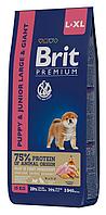 Brit Premium Junior Large and Giant (Курица), 15 кг