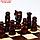 Шахматы ручной работы "Гевонт", утяжелённые, 50 х 50 см, король h=10 см, фото 5
