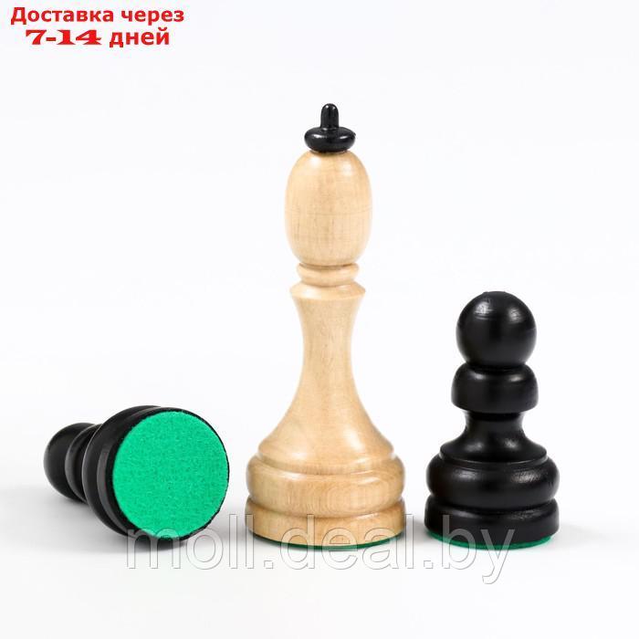 Шахматы "Элегантные", 48 х 48 см, король h=10 см - фото 4 - id-p208642147