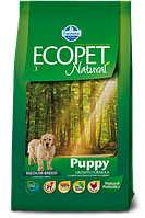 Farmina Ecopet Natural Puppy Medium, 12 кг