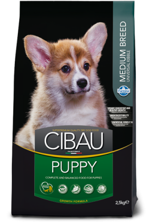 Farmina Cibau Puppy Medium, 2,5 кг - фото 1 - id-p208682059