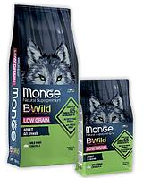 Monge BWild Low Grain Adult All Breeds (дикий кабан), 2,5 кг