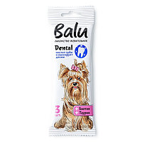 Лакомство для собак Balu Dental с биотином и таурином, 36 гр