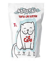 FOR CATS наполнитель Tofu Natural (без запаха), 7 л