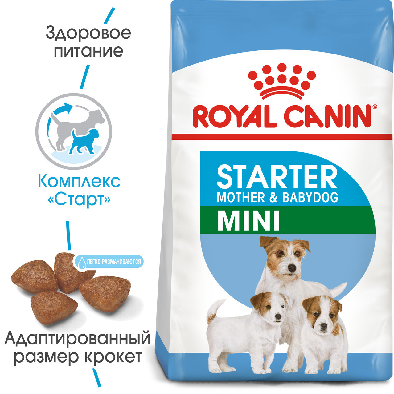 Royal Canin Starter Mini Dog, 1кг - фото 3 - id-p208676405