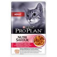 Pro Plan Nutrisavour Adult с уткой (соус), 85 гр