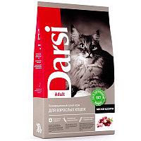 Корм сухой для кошек DARSI Adult Мясное ассорти, 10 кг