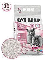 Наполнитель для кошачьих туалетов Cat Step Compact White Baby Powder, 5 л