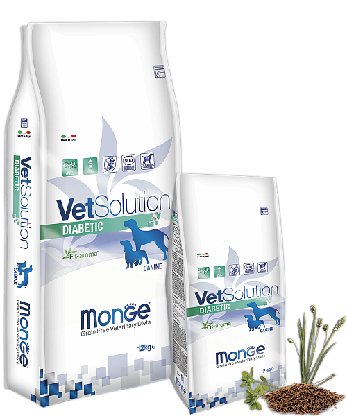 Monge VetSolution Diabetic Adult dog, 2 кг - фото 1 - id-p208679017