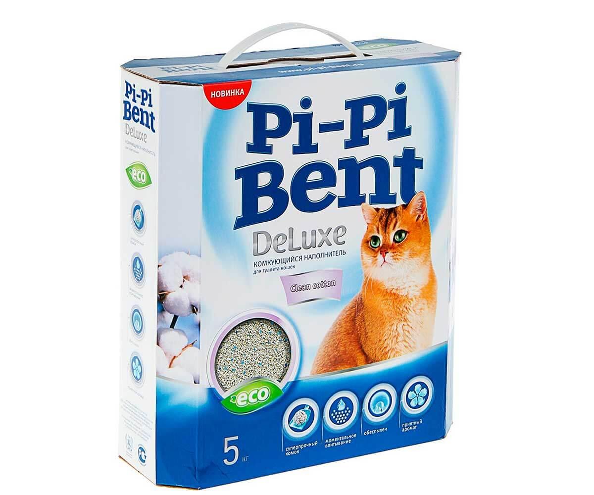 Наполнитель для туалета бентонитовый комкующийся PI-PI BENT Deluxe Clean Cotton, 12 л (5 кг) - фото 7 - id-p208681326