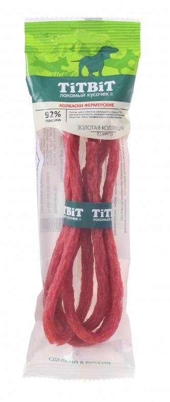 TitBit Колбаски Фермерские для собак, 50 гр - фото 1 - id-p208679118