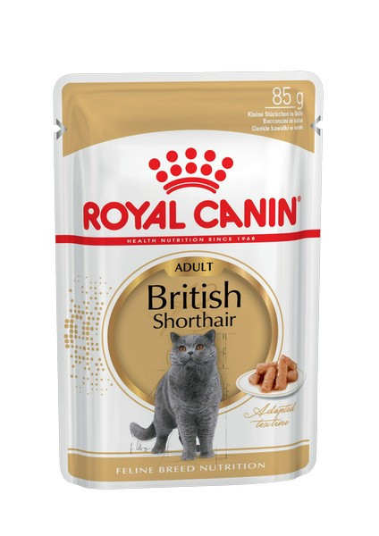 Royal Canin BRITISH SHORTHAIR (соус), 85 гр*14 шт - фото 1 - id-p208680077